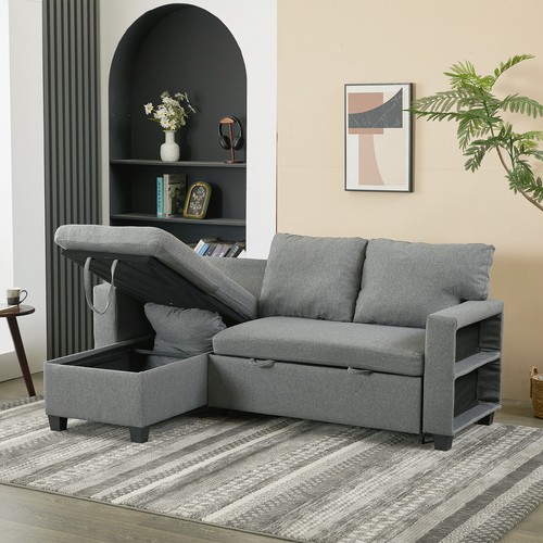 Shaped sofa bed - sofa,