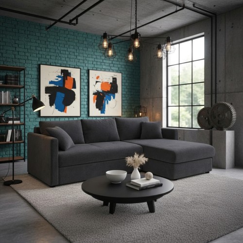 Orea shaped corner sofa - orea, l-shaped