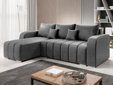 L-Shaped Sofa Bed with Storage