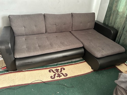 Convertible shaped sofa bed - convertible,