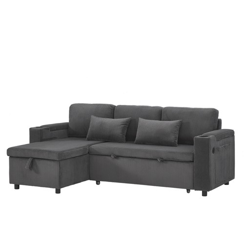 Shaped seater sofa - l,