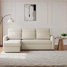 FLYN L-Shape 3-Seater Boucle
