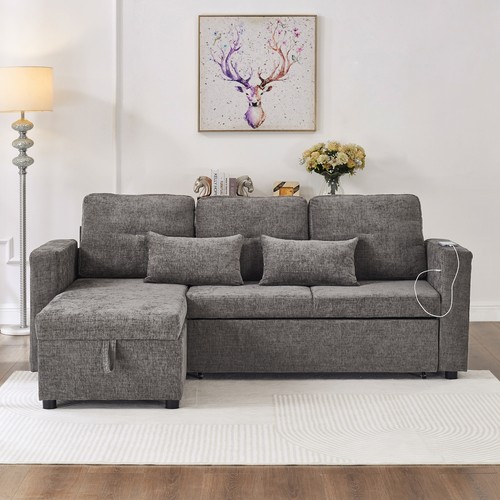 Seater corner sofa bed - 3,